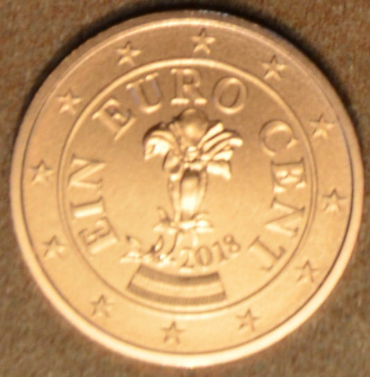 1 cent Ausztria 2018 (UNC)