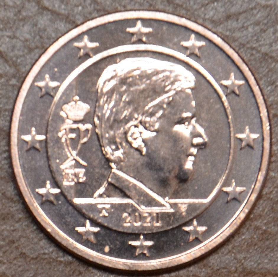 1 cent Belgium 2021 (UNC)