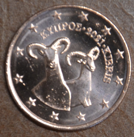 1 cent Ciprus 2021 (UNC)