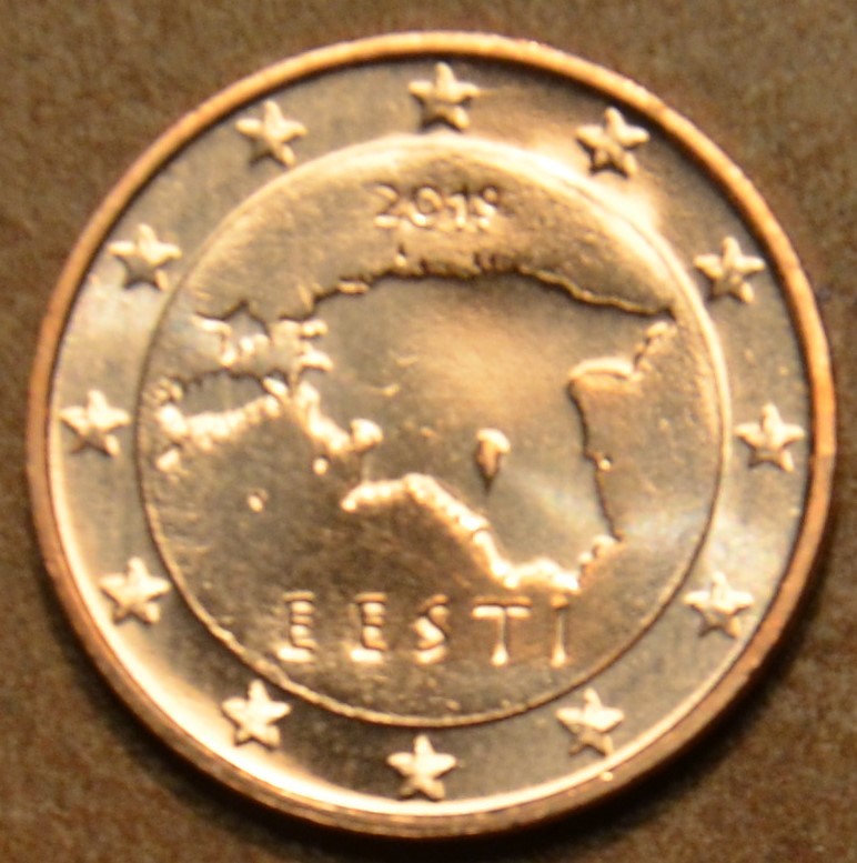 1 cent Észtország 2019 (UNC)