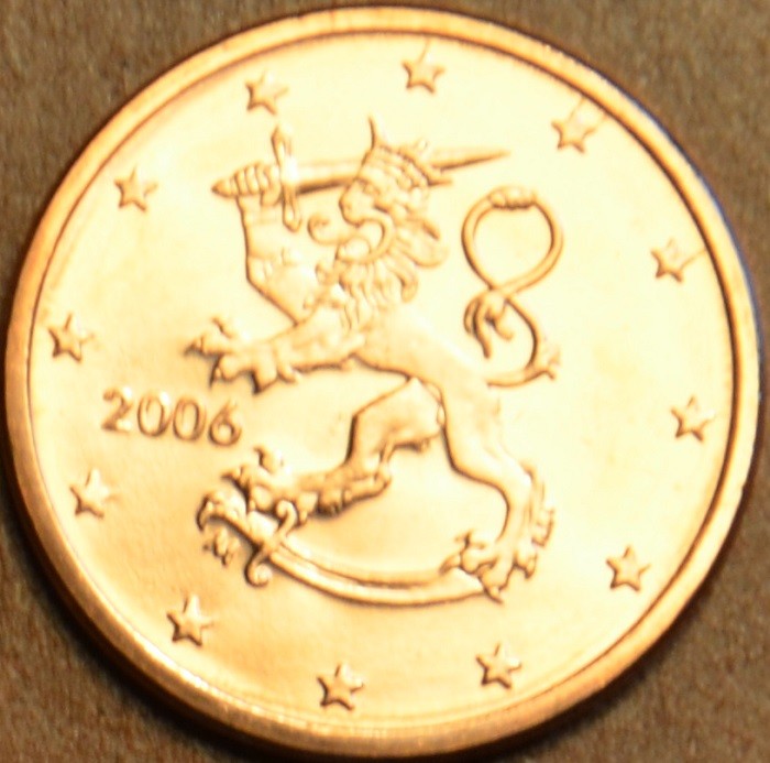 1 cent Finnország 2006 (UNC)