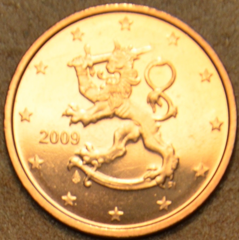 1 cent Finnország 2009 (UNC)