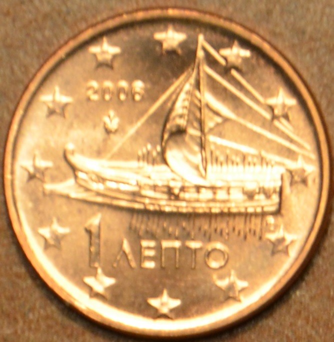 1 cent Görögország 2006 (UNC)