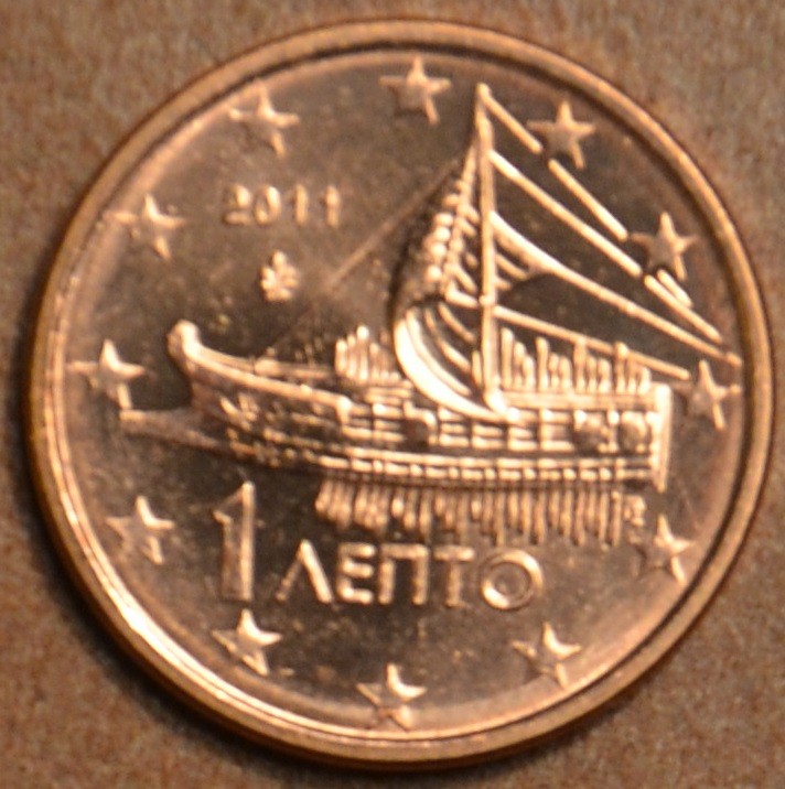 1 cent Görögország 2011 (UNC)
