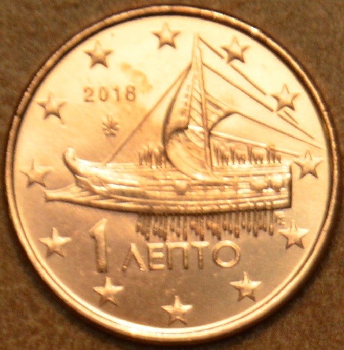 1 cent Görögország 2018 (UNC)