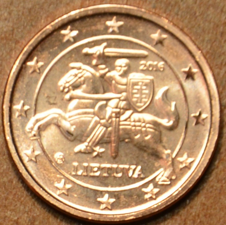 1 cent Litvánia 2016 (UNC)