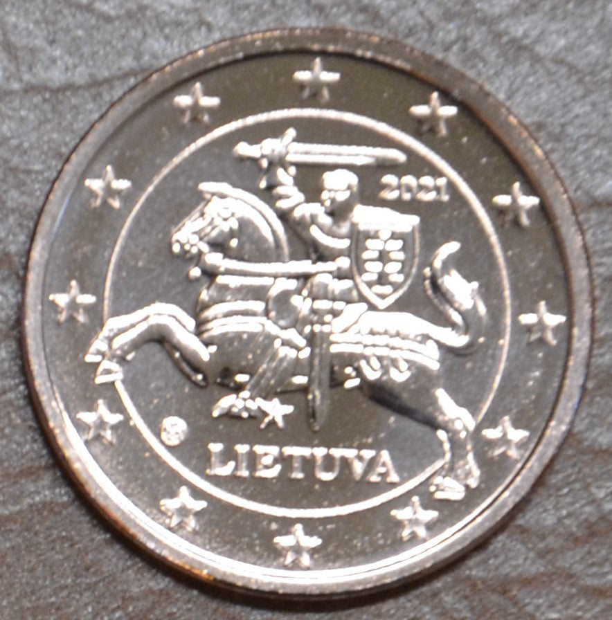 1 cent Litvánia 2021 (UNC)