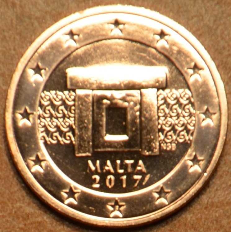 1 cent Málta 2017 (UNC)