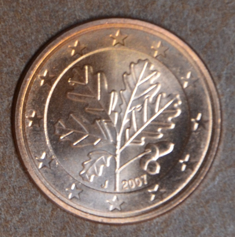 1 cent Németország 2007 "J" (UNC)