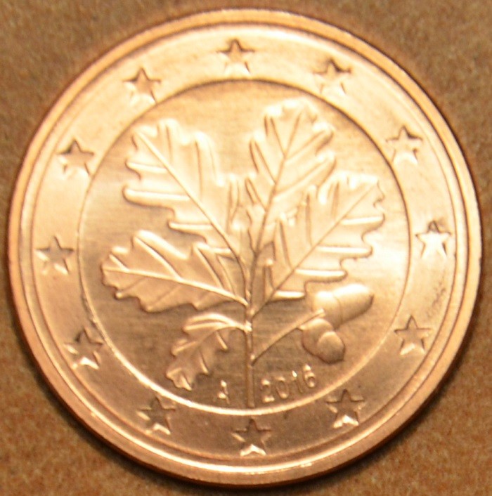 1 cent Németország 2016 "A" (UNC)