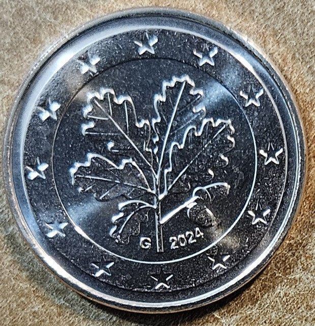 1 cent Németország 2024 "G" (UNC)