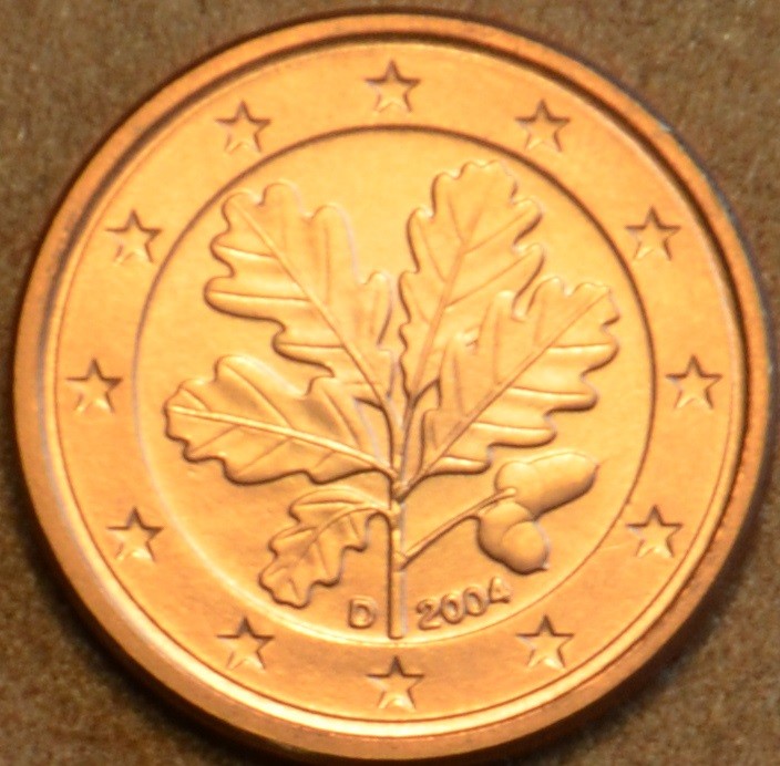 1 cent Németország 2004 "D" (UNC)