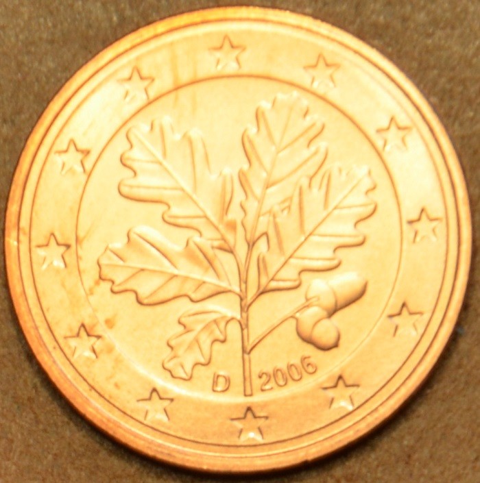 1 cent Németország 2006 "D" (UNC)