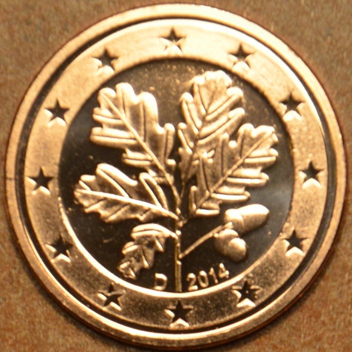 1 cent Németország 2014 "D" (UNC)