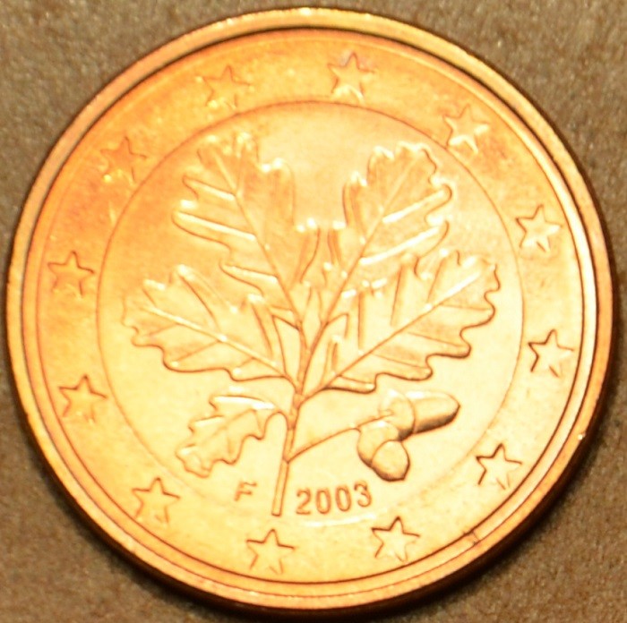 1 cent Németország 2003 "F" (UNC)