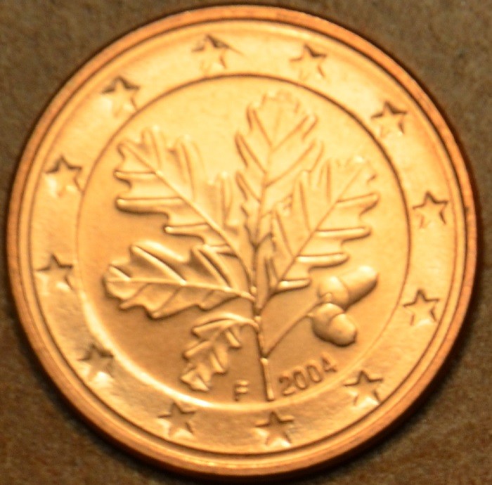 1 cent Németország 2004 "F" (UNC)