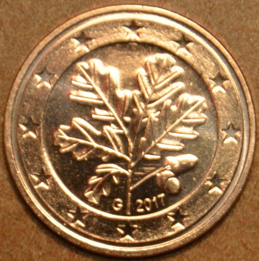 1 cent Németország 2017 "G" (UNC)