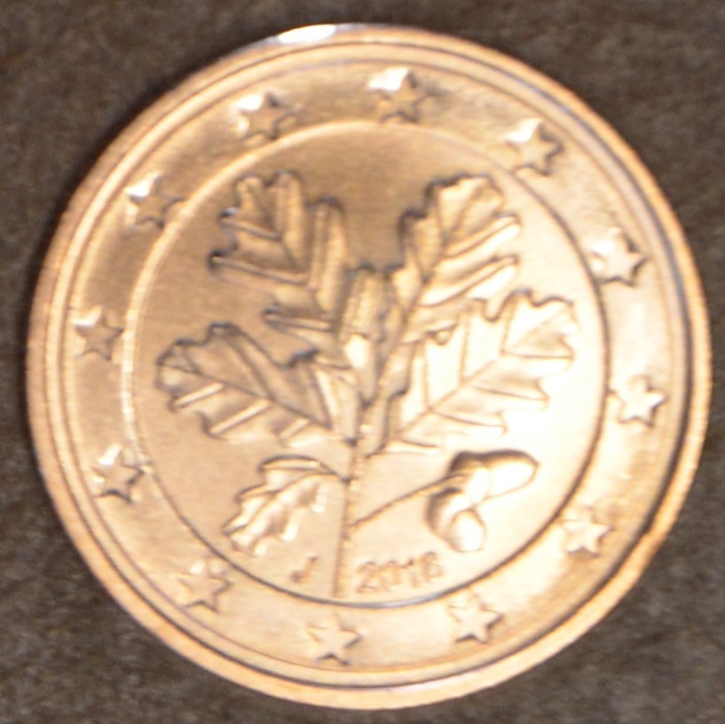 1 cent Németország 2018 "J" (UNC)