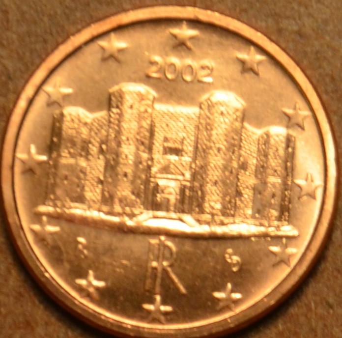 1 cent Olaszország 2002 (UNC)
