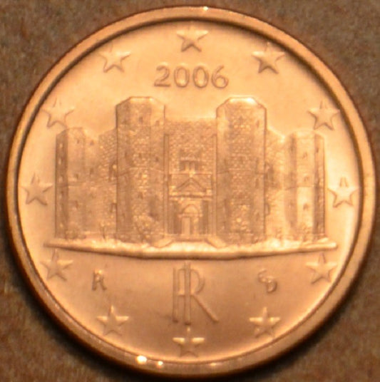 1 cent Olaszország 2006 (UNC)