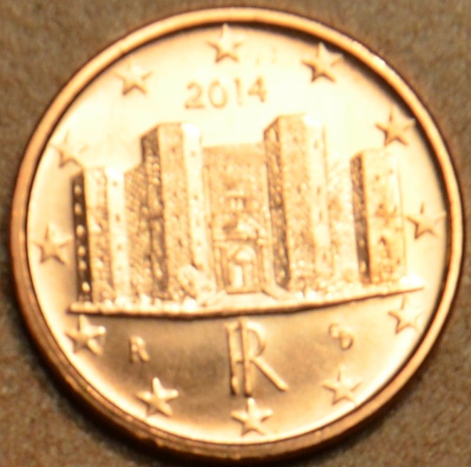 1 cent Olaszország 2014 (UNC)