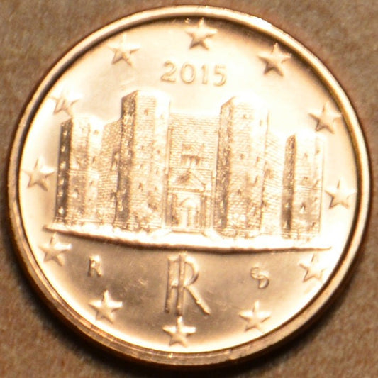 1 cent Olaszország 2015 (UNC)