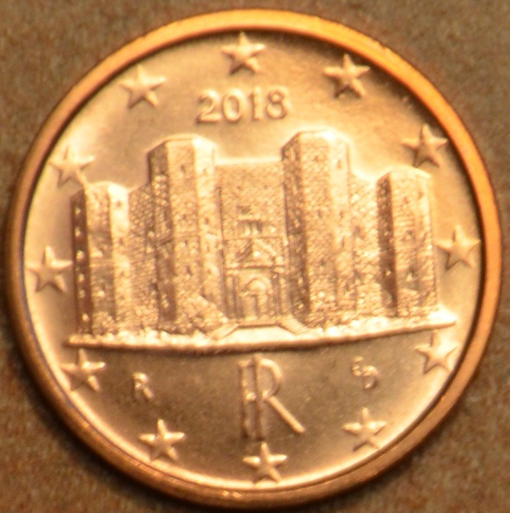 1 cent Olaszország 2018 (UNC)