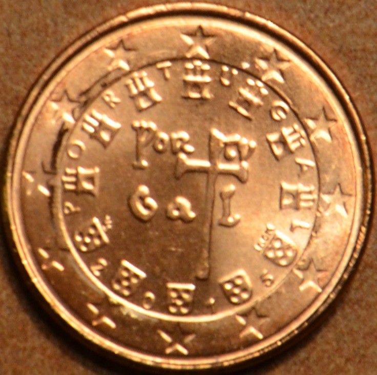 1 cent Portugália 2015 (UNC)