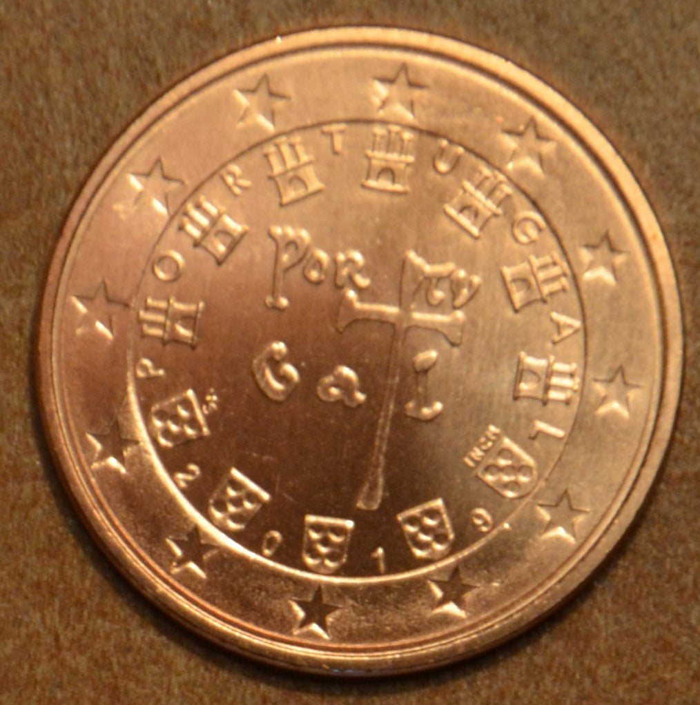1 cent Portugália 2019 (UNC)
