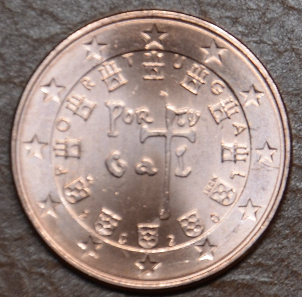 1 cent Portugália 2020 (UNC)