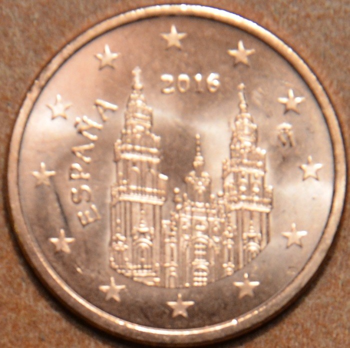 1 cent Spanyolország 2016 (UNC)