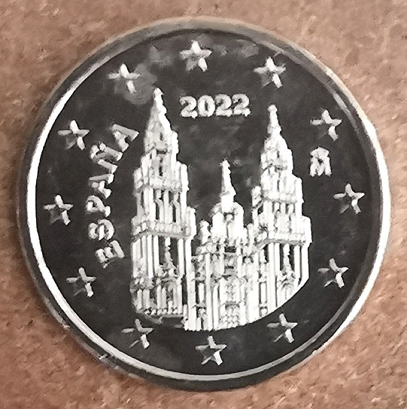 1 cent Spanyolország 2022 (UNC)