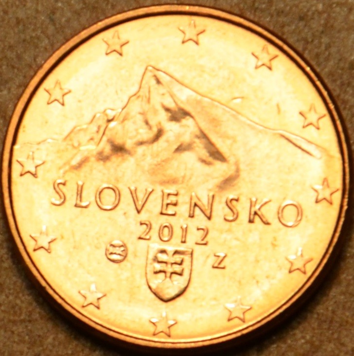 1 cent Szlovákia 2012 (UNC)