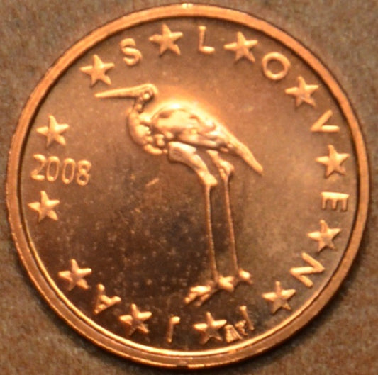 1 cent Szlovénia 2008 (UNC)