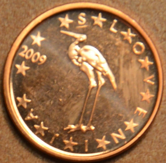 1 cent Szlovénia 2009 (UNC)