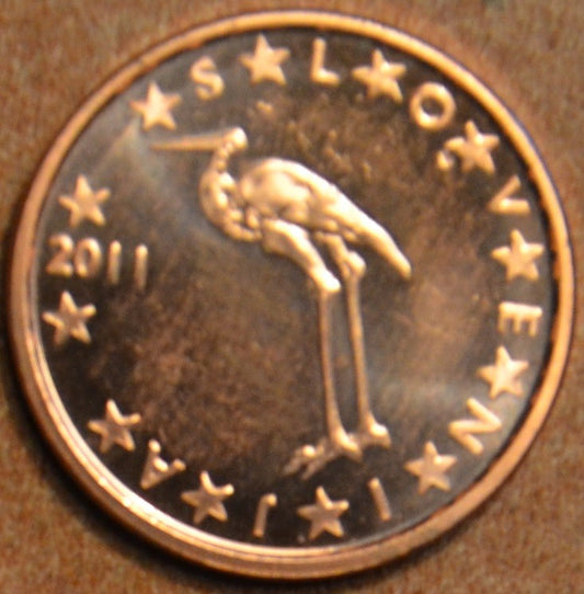 1 cent Szlovénia 2011 (UNC)