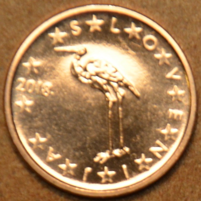 1 cent Szlovénia 2018 (UNC)