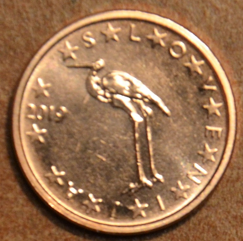 1 cent Szlovénia 2019 (UNC)