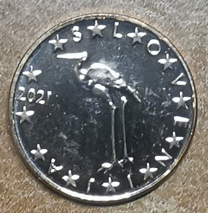 1 cent Szlovénia 2021 (UNC)