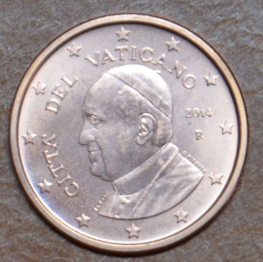 1 cent Vatikán 2014 (BU)
