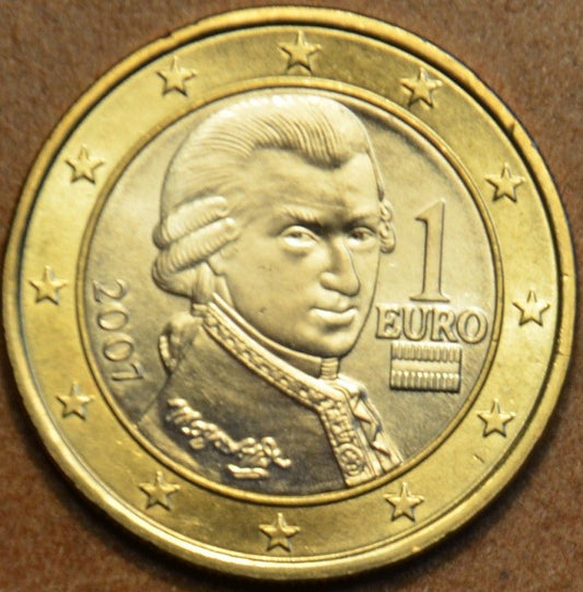 1 Euro Ausztria 2007 (UNC)