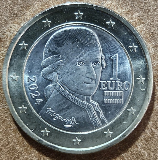 1 Euro Ausztria 2024 (UNC)