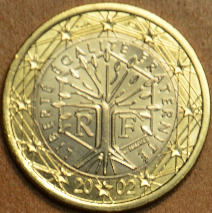 1 Euro Franciaország 2002 (UNC)