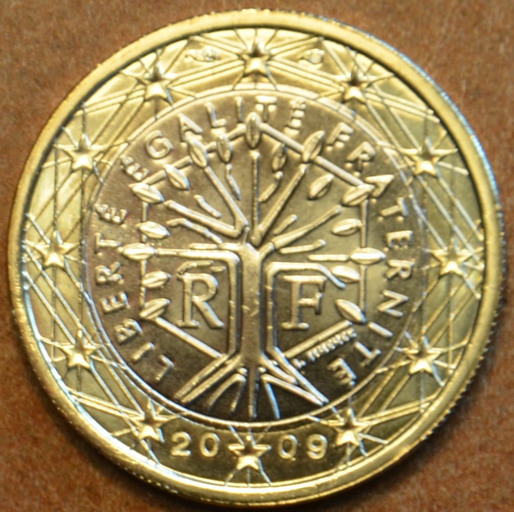 1 Euro Franciaország 2009 (UNC)