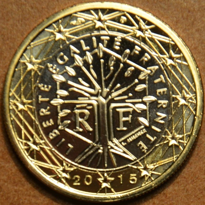 1 Euro Franciaország 2015 (UNC)