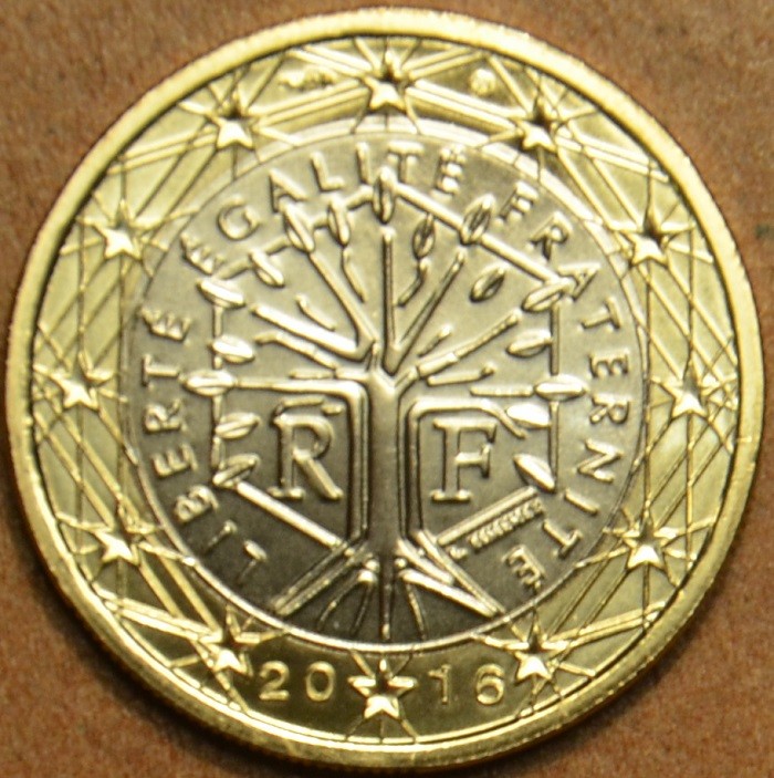 1 Euro Franciaország 2016 (UNC)