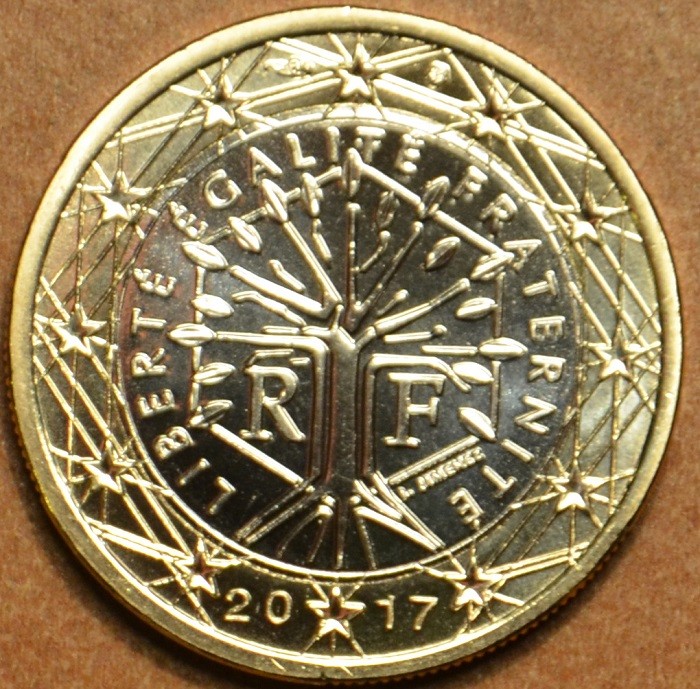1 Euro Franciaország 2017 (UNC)