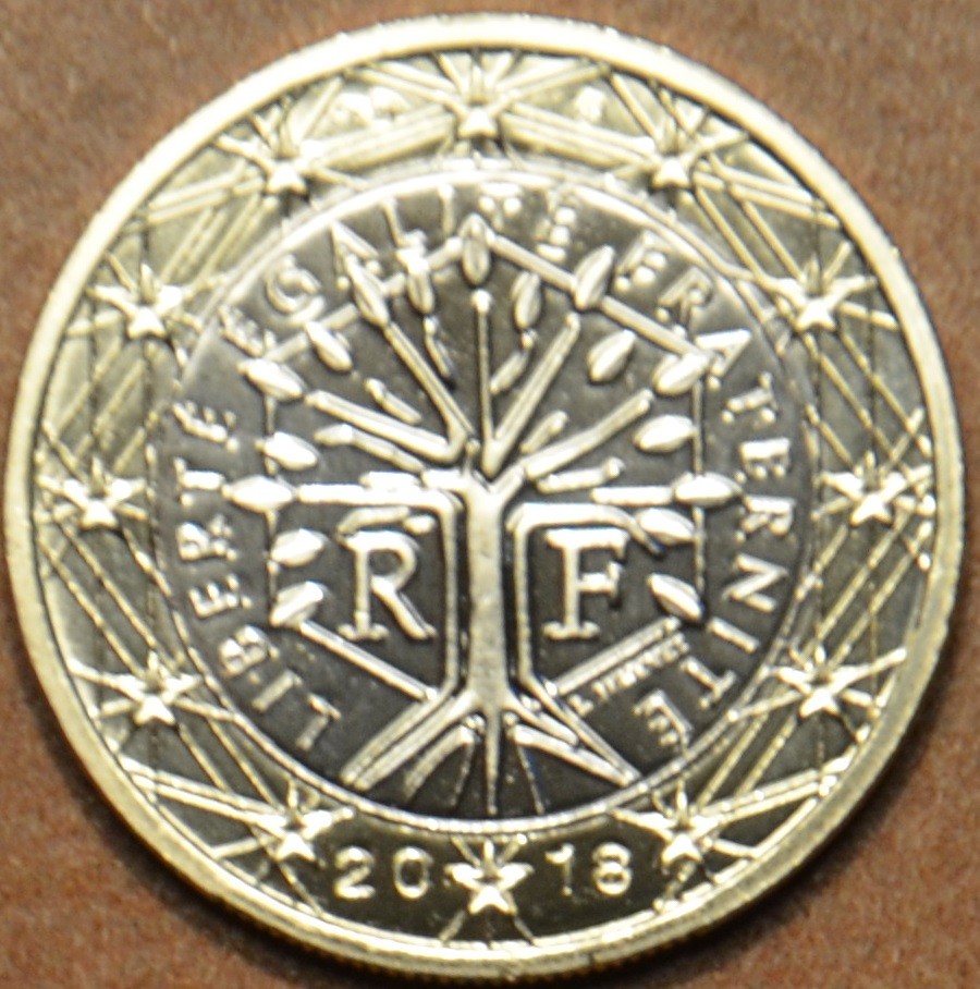 1 Euro Franciaország 2018 (UNC)