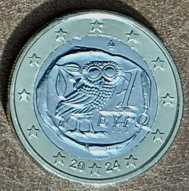 1 Euro Görögország 2024 (UNC)