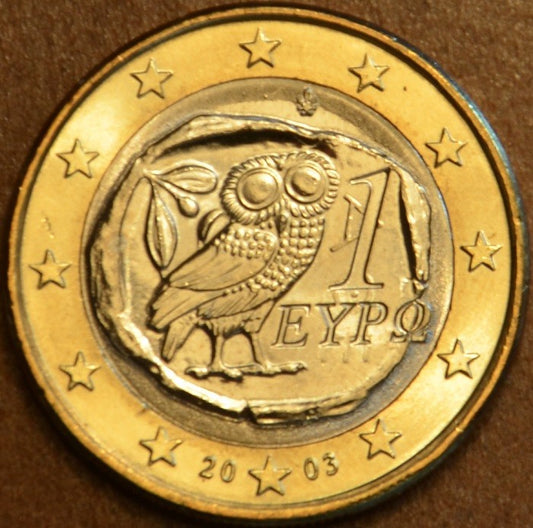 1 Euro Görögország 2003 (UNC)